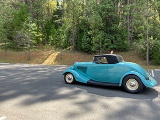 Loretta and Gene's 1934 Roadster